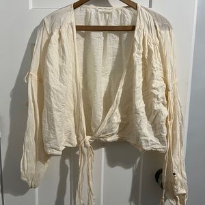 Spell Seashell Organic Tie Top